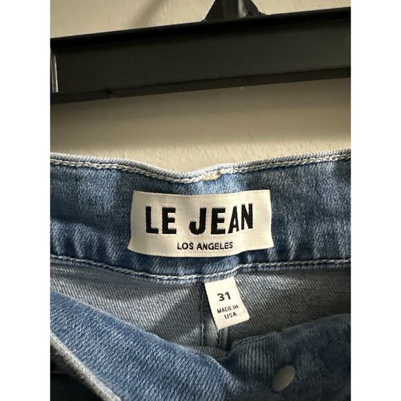 Le Jean Juliette Wide Leg Ankle high rise jeans size 31‎ made in USA - Picture 5 of 7